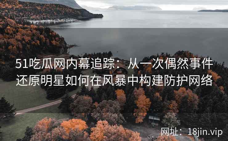 51吃瓜网内幕追踪：从一次偶然事件还原明星如何在风暴中构建防护网络