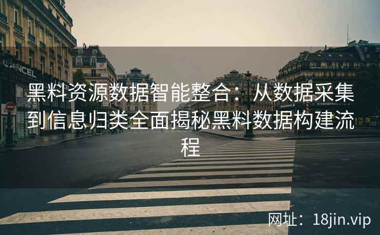 黑料资源数据智能整合:从数据采集到信息归类全面揭秘黑料数据构建流程 黑料资源数据智能整合:从数据采集到信息归类全面揭秘黑料数据构建流程